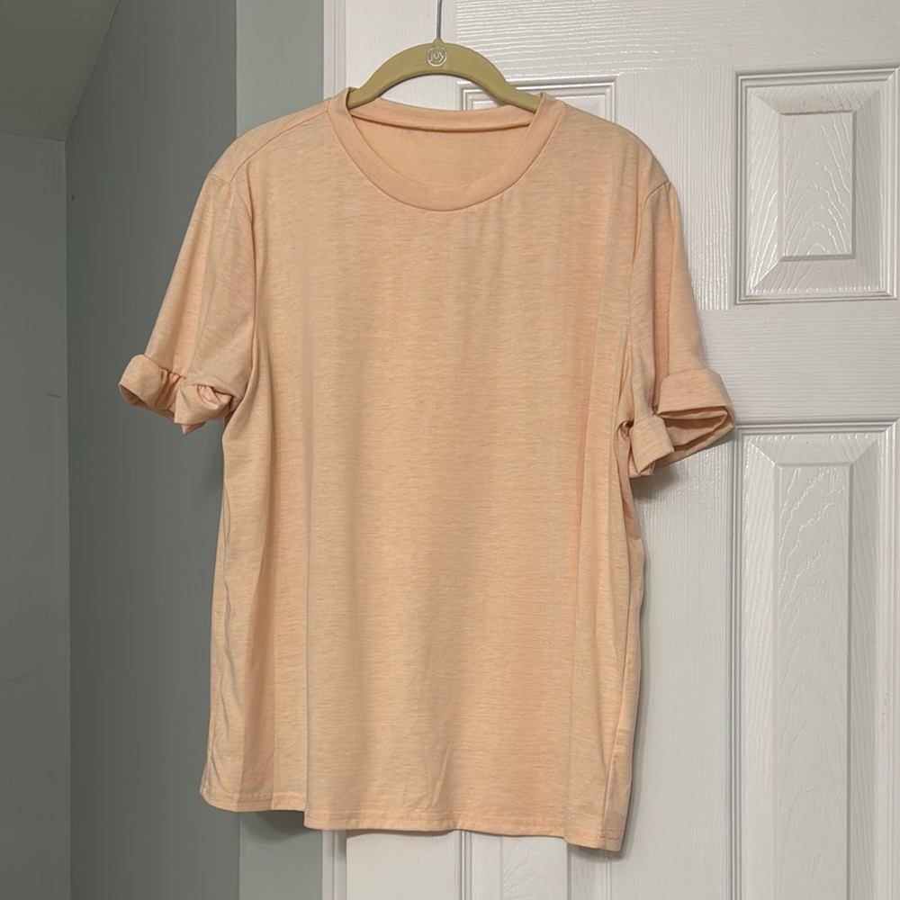 SHEIN Peach Blouse